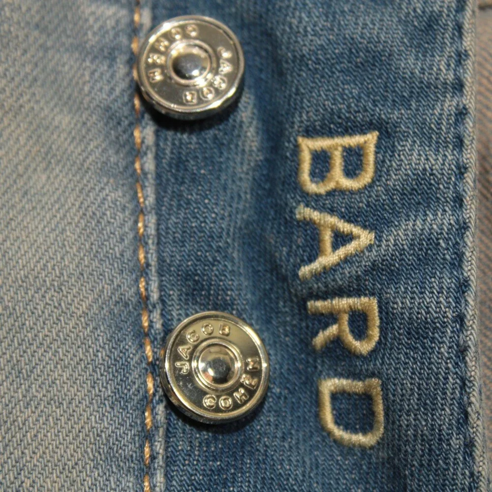 Jacob Cohen NWT 5 Pocket Denim Jeans Size 32 US Bard in Blue Cotton Blend